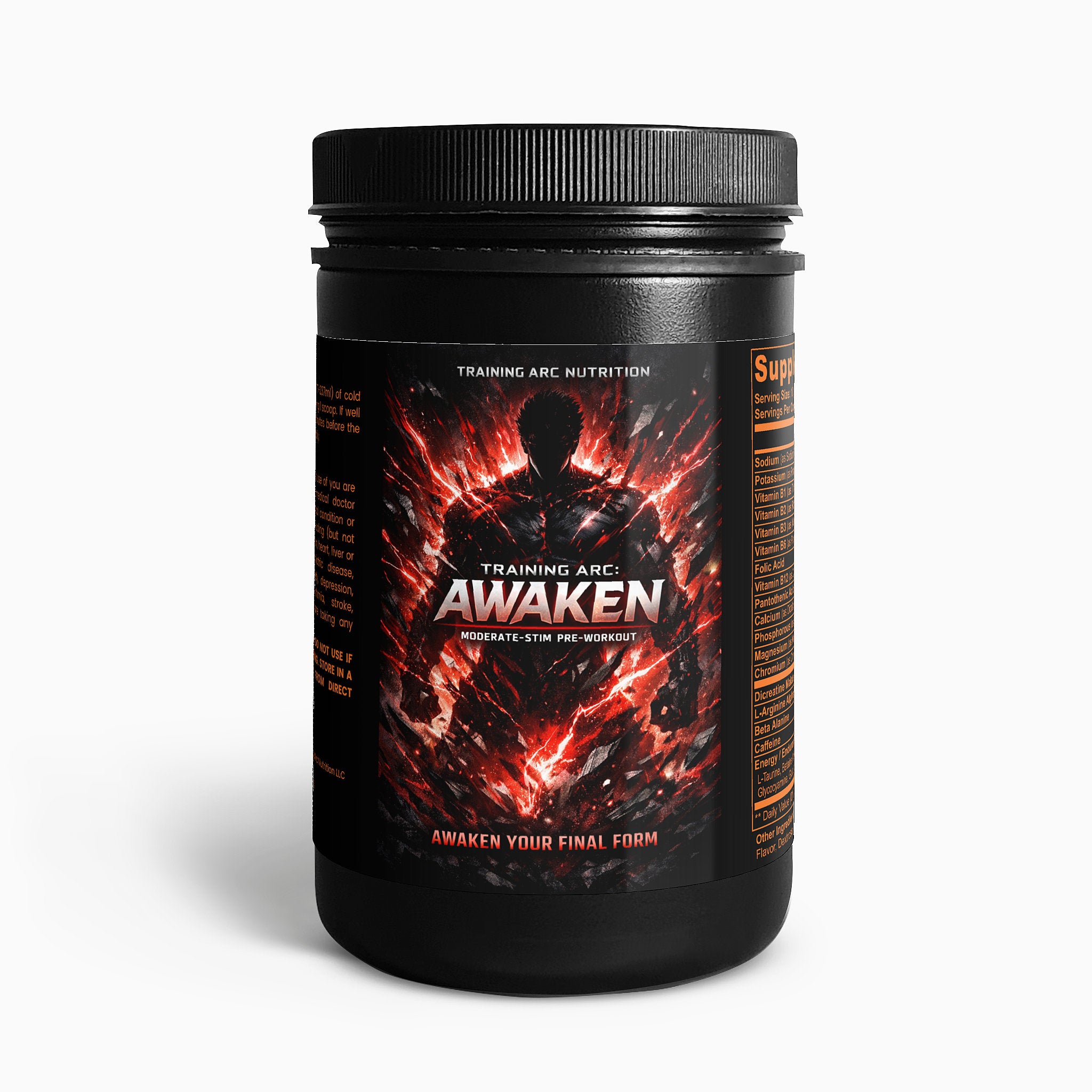 Training Arc: Awaken Pre-Workout Powder V1 (Power Punch)