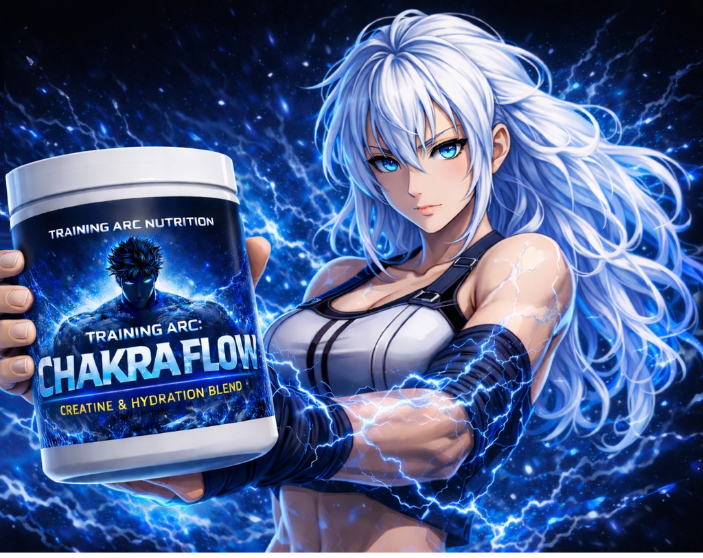 Training Arc: Chakra Flow Creatine & Hydration Powder V1 (Electric Lemon)